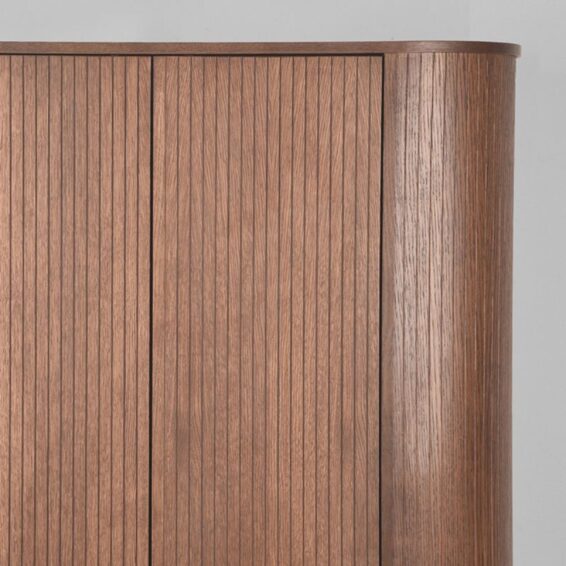 LABEL51 - Hoge_Kast_Oliva_105x47x158_Cm_Walnoot_Eikenhout_Detail