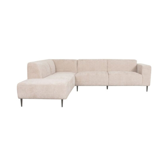 LABEL51 Loungebank Ottoman Eden Links Stof Naturel Elite