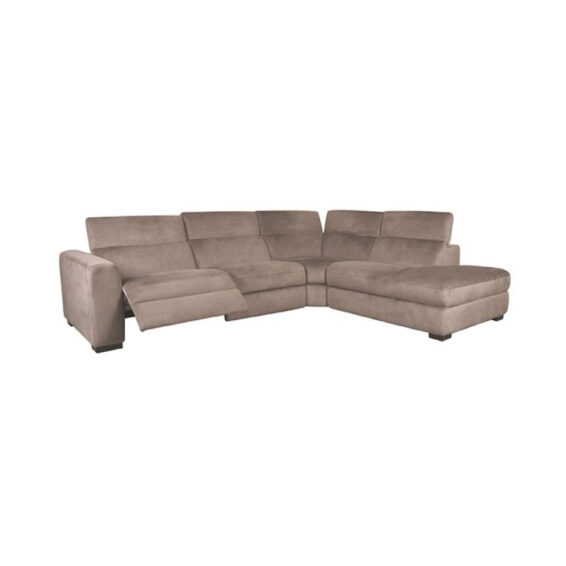 LABEL51 Loungebank Ottoman Livordo 2 5 Zits Ottoman Taupe Cosmo Perspectief2