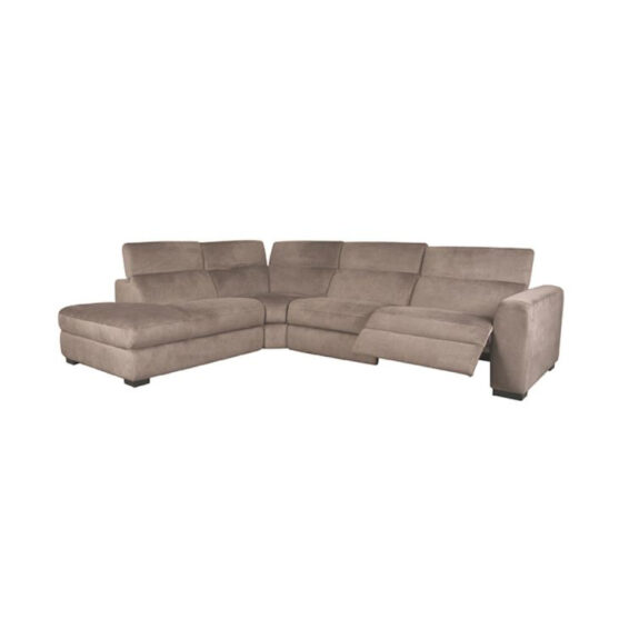 LABEL51 Loungebank Ottoman Livordo Ottoman 2 5 Zits Taupe Cosmo Perspectief2 1