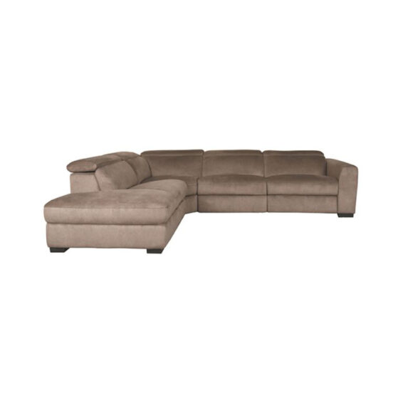 LABEL51 Loungebank Ottoman Livordo Ottoman 2 5 Zits Taupe Cosmo Voorkant 1