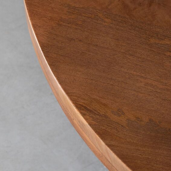 LABEL51 - Eettafel Elly 140x140x75 Cm Nature Smooth Mangohout Details (2)