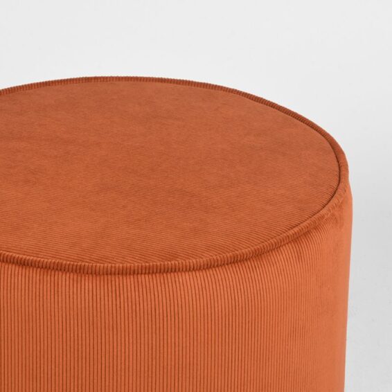 LABEL51 - Poef_Tibo_Rust_Ribcord_55x55x40_cm_Detail