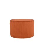 LABEL51 - Poef_Tibo_Rust_Ribcord_55x55x40_cm_Vooraanzicht